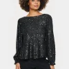 HinnaSZ Paillet Bluse
