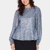 HinnaSZ Paillet Bluse