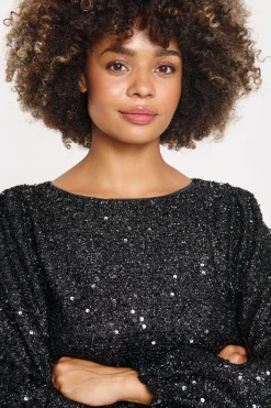 HinnaSZ Paillet Bluse