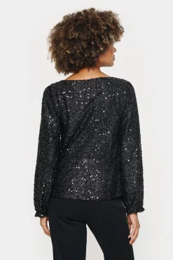HinnaSZ Paillet Bluse