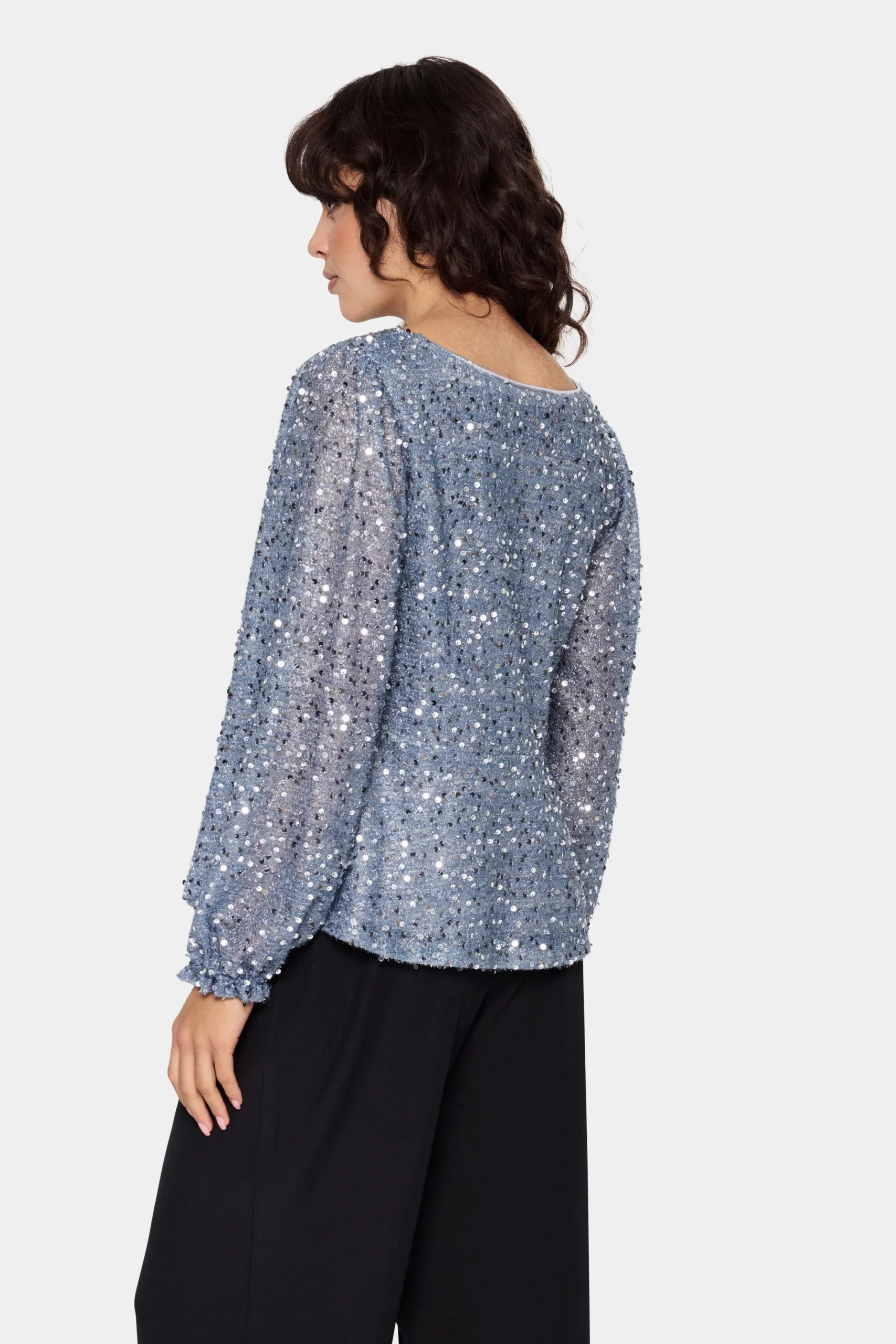 HinnaSZ Paillet Bluse