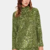 ReyanaSZ Paillet Bluse