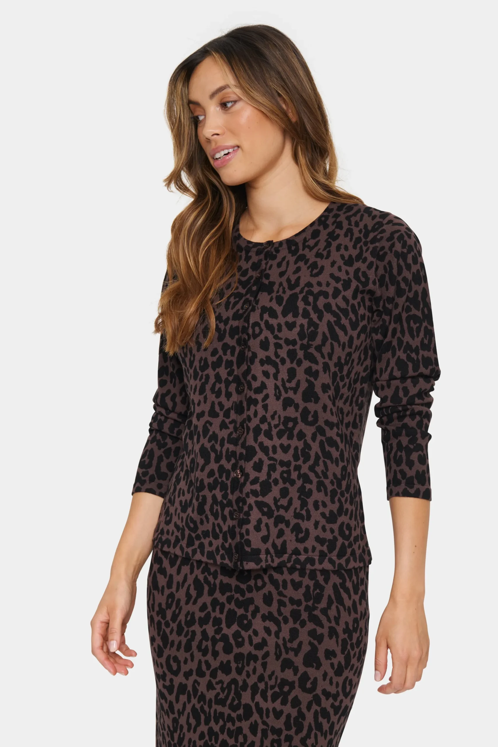 ZhilaSZ leopard Cardigan